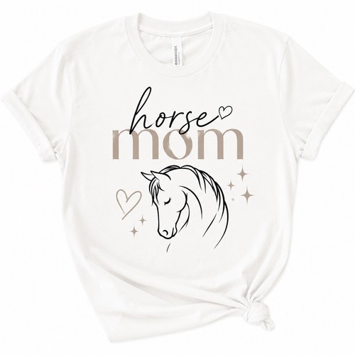 Horse mom shirt damen pferde - mom,