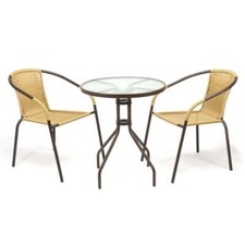 Bistroset balkonset beige - balkonset,