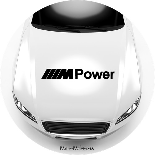 Autoaufkleber bmw power - autoaufkleber,