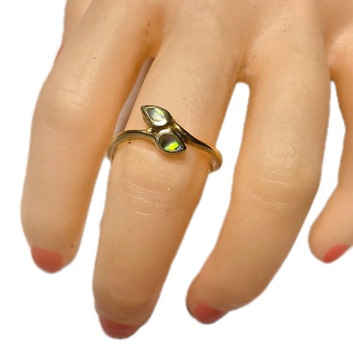 Gold double feiner - gold, ring