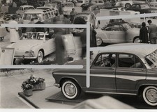 24x22cm Baryt Foto 1957 Auto