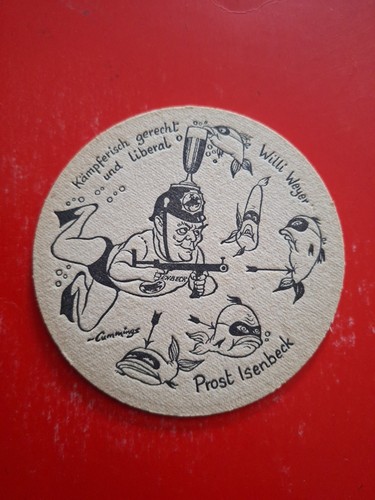 Bierdeckel willi weyer - willi,