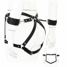 PU Leder Bein Harness
