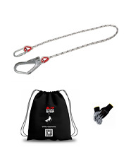 Halteseil 1,6m Verbindungsseil Fallschutz Absturzsicherung Baumpflege Seil