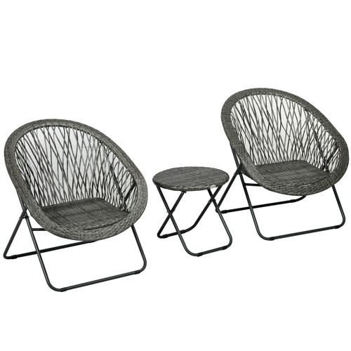 Gartenmöbel set tlg - gartenmöbel-set, 3-tlg