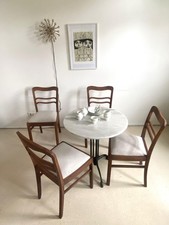 4 stühle, Esszimmer, vollholz