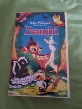 VHS  Walt Disney " Bambi " 