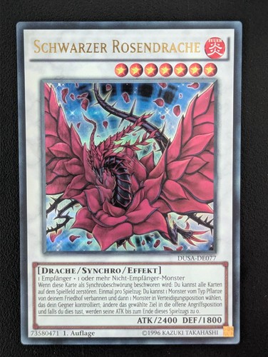 Schwarzer rosendrache - schwarzer,