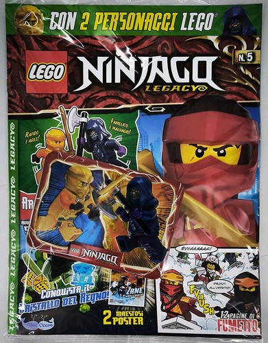 Lego magazin ninjago legacy 5 - lego,