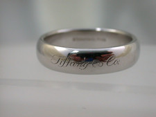 Edler schwerer - Ring  Platin 950 Tiffany & Co Modell 6mm