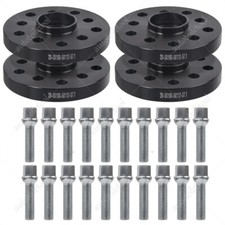 Spurverbreiterung + Radschrauben 4x20mm 80mm 5x112 5x100 Spurplatten für VW Audi