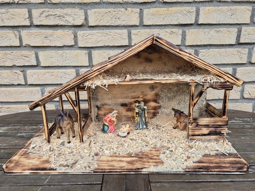 Weihnachtskrippe mit