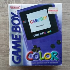 Leere OVP Leerverpackung Nintenod Gameboy Color Lila Violett Box Only