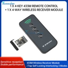 433Mhz Wireless Remote Control Switch Learning Code Decoding Receiver Module DIY