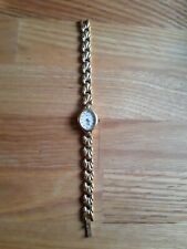 Damen Armbanduhr Uhr golden