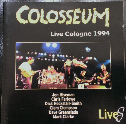 Colosseum live cologne - cd, 1994