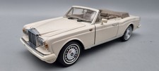 Modellautos 1:24 Franklin Mint Rolls-Royce Corniche IV weiß