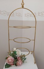 Etagere Tellerständer Gold