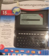 Übersetzungscomputer Franklin Übersetzer 15 Sprachen Reisen