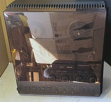 Philips N4512 Tonbandgerät mit Haube, gepflegter Zustand