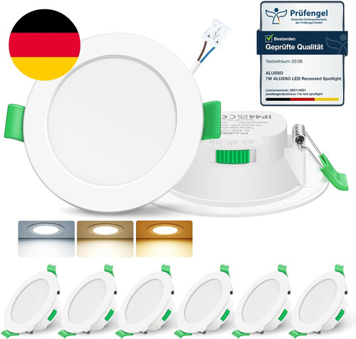 Alusso led einbaustrahler 230v - alusso,