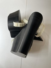 3D Plateau High Heels Gr. 43 Sandaletten Unikate RAR ca. 21 cm Absatz