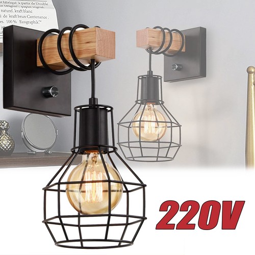 E27 vintage retro wandleuchte - e27,