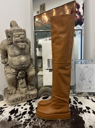 Overkneestiefel gia borghini - overkneestiefel,