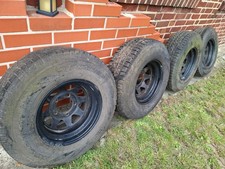 US CAR FELGENSET 8X15 STAHL   LK 5X5,5"  mit reifen