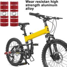 Fodlon Anti-Rutsch BMX Fahrrad Pegs, 1 Paar Fußrasten BMX Aluminiumlegierung Fah