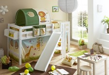 TiCAA Hochbett mit Rutsche