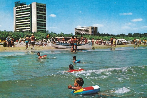 Ansichtskarte mamaia constanta - ansichtskarte,