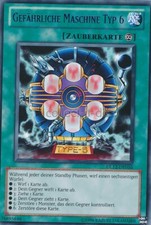 Yugioh DL12-DE016 Gefährliche Maschine Typ 6 - Lila Schrift