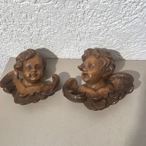 Holz engel putte - holz,