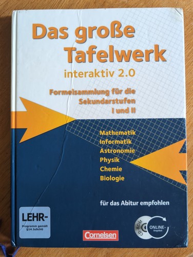 Das große tafelwerk - große,