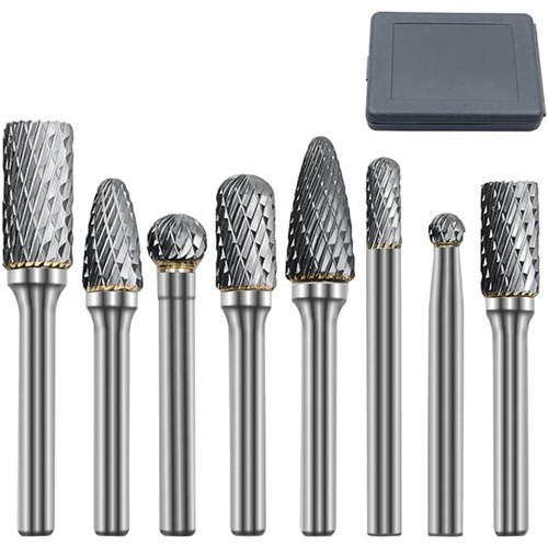 Wolframcarbid fräser set - fräser, 8