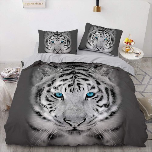 Tiger bettwäsche 135x200 - tiger,