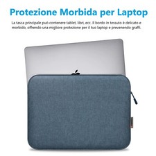 PC HÜLLE Laptop Tasche Blau