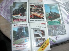 Video-Filme-Konvolut Eisenbahn