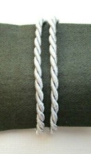 Bundeswehr Litzen silber OA Offiziersanwärter Litze Schulter Klappen Schlaufen