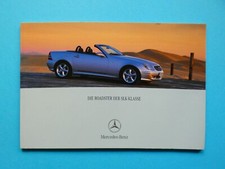 Prospekt - Mercedes R170 - SLK 200 und 230 Kompressor, 320 / SLK 32 AMG - 02/03