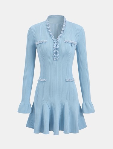 Damen kleid neu blau - damen,