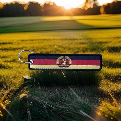 Gestickt ddr flagge - ddr,