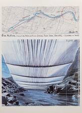 CHRISTO Kunstpostkarte