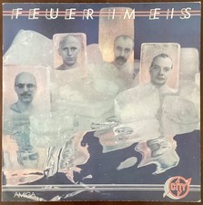 City - Feuer Im Eis, AMIGA – 8 56 081, DDR 1985, Electronic, Rock, Alternativ