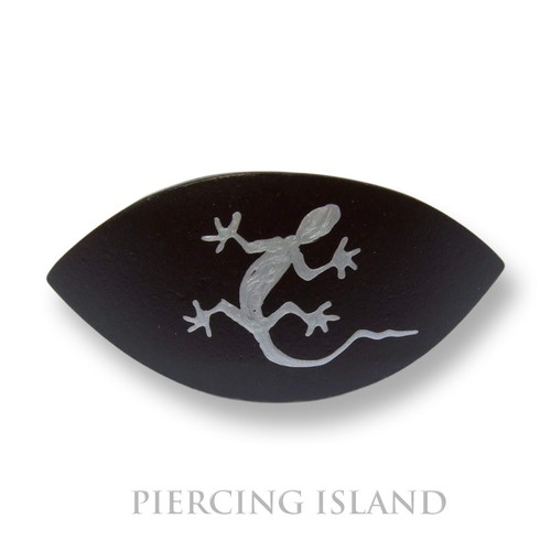 Edler gecko ring - edler, holz