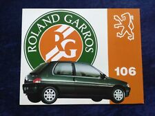 Peugeot 106 Roland Garros Prospekt 05.1993