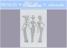 Schablone-Vintage-Shabby-A4-A3