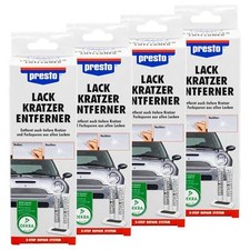 Kratzer Entferner für alle Lacke 4 X Presto 368745 Kratzerentferner KFZ Boot