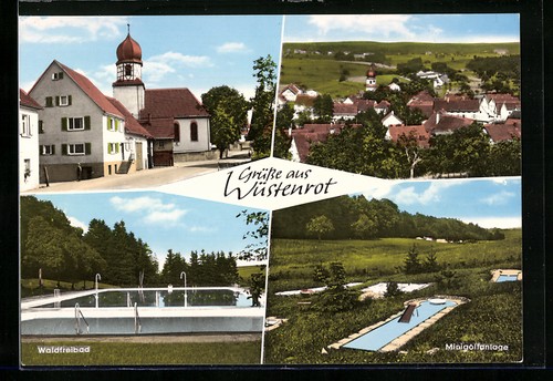 Wüstenrot ortsansicht - wüstenrot,,